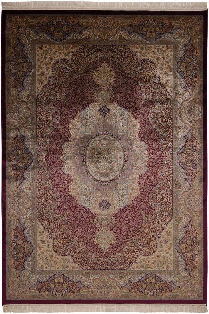 Χαλί Qum 2106B Bordo Βιοκαρπέτ 240X340cm