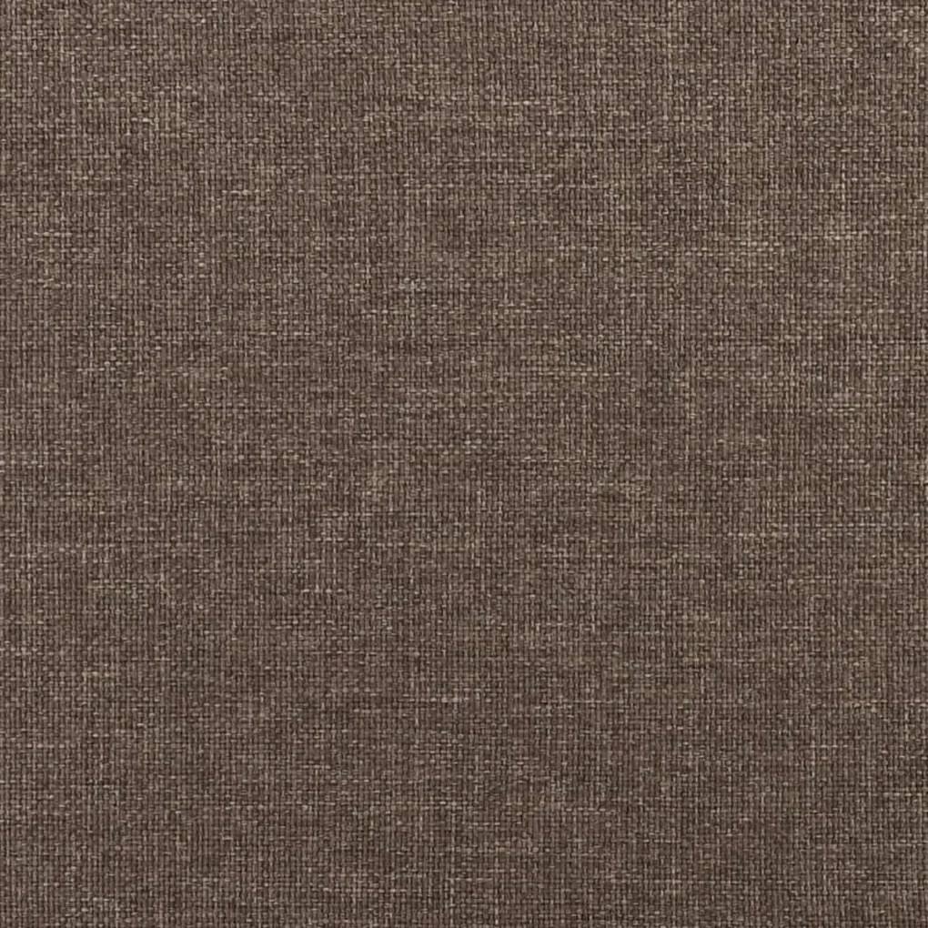 Υποπόδιο Taupe 45 x 29,5 x 35 εκ. Υφασμάτινο - Μπεζ-Γκρι