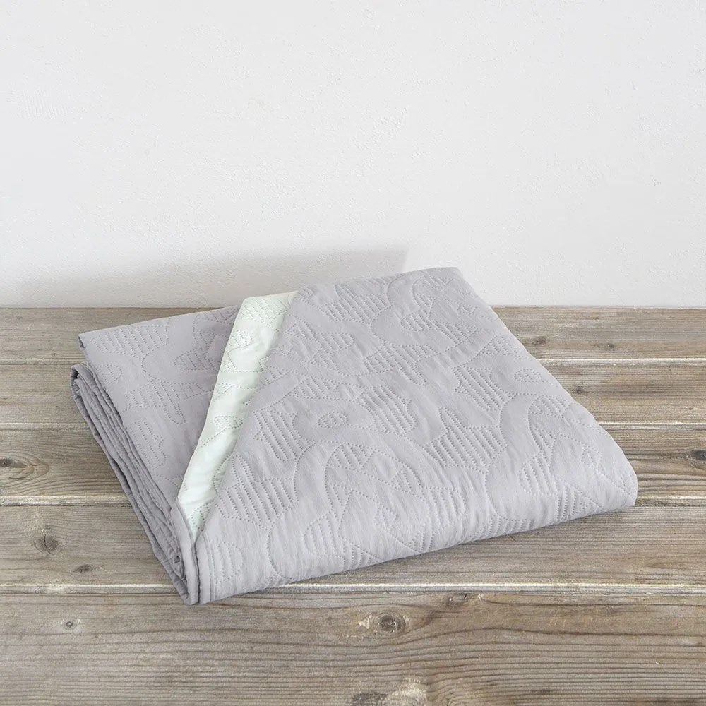 Κουβερλί Avana Light Mint-Grey Lilac Nima Single 160x240cm Microfiber