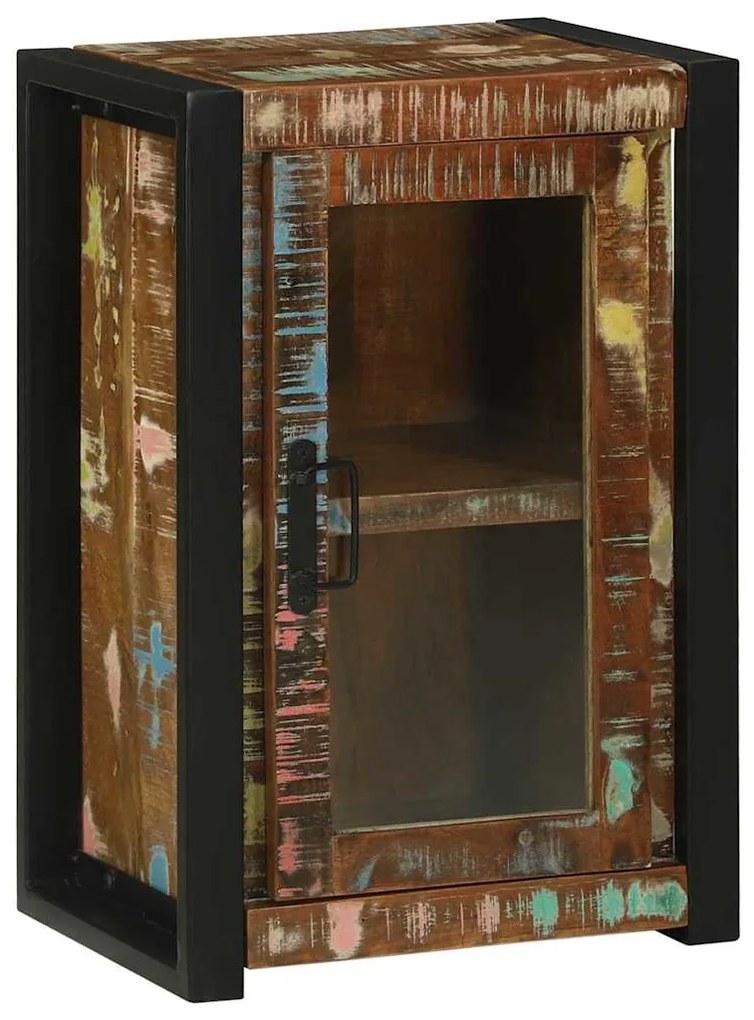 vidaXL Ντουλάπι Μπάνιου Καφέ 40 x 30 x 60 cm Στερεό Ανακτηθέν Ξύλο