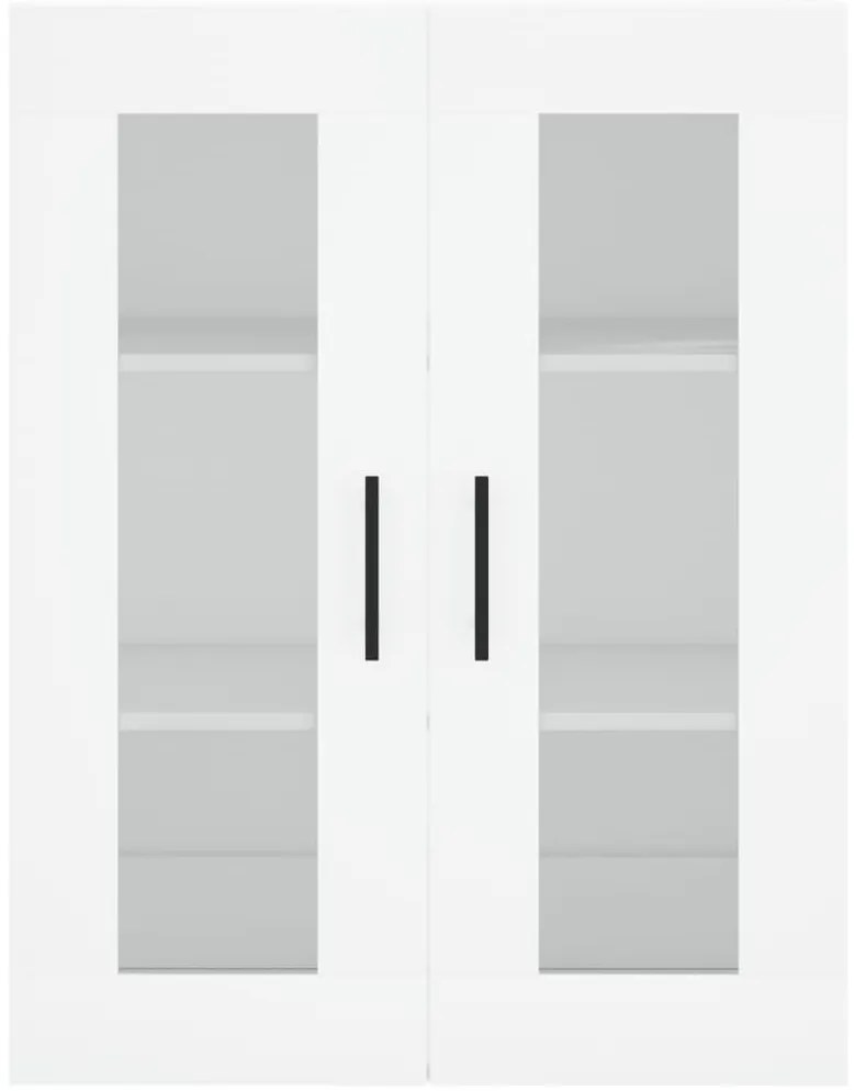 vidaXL Ντουλάπι Λευκό 69,5x34x180 εκ. από Επεξεργασμένο Ξύλο