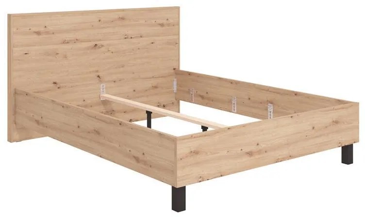 Κρεβάτι SALONA 160 Διπλό Artisan Oak 160x200εκ. 173x211x102 εκ.