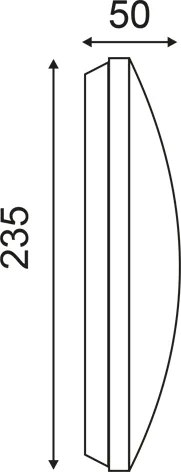 Απλίκα κήπου LED Harvey Round