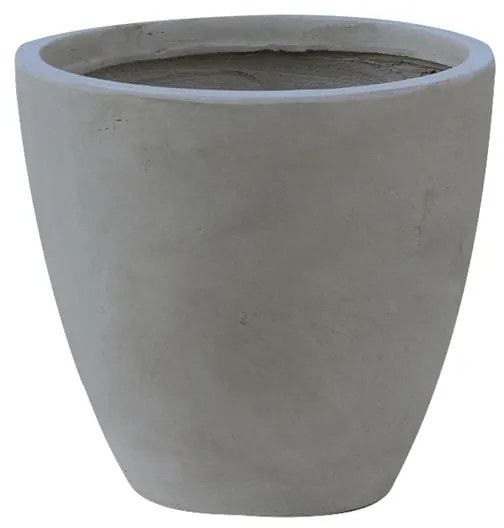 FLOWER POT-3 Cement Grey Φ44x37cm