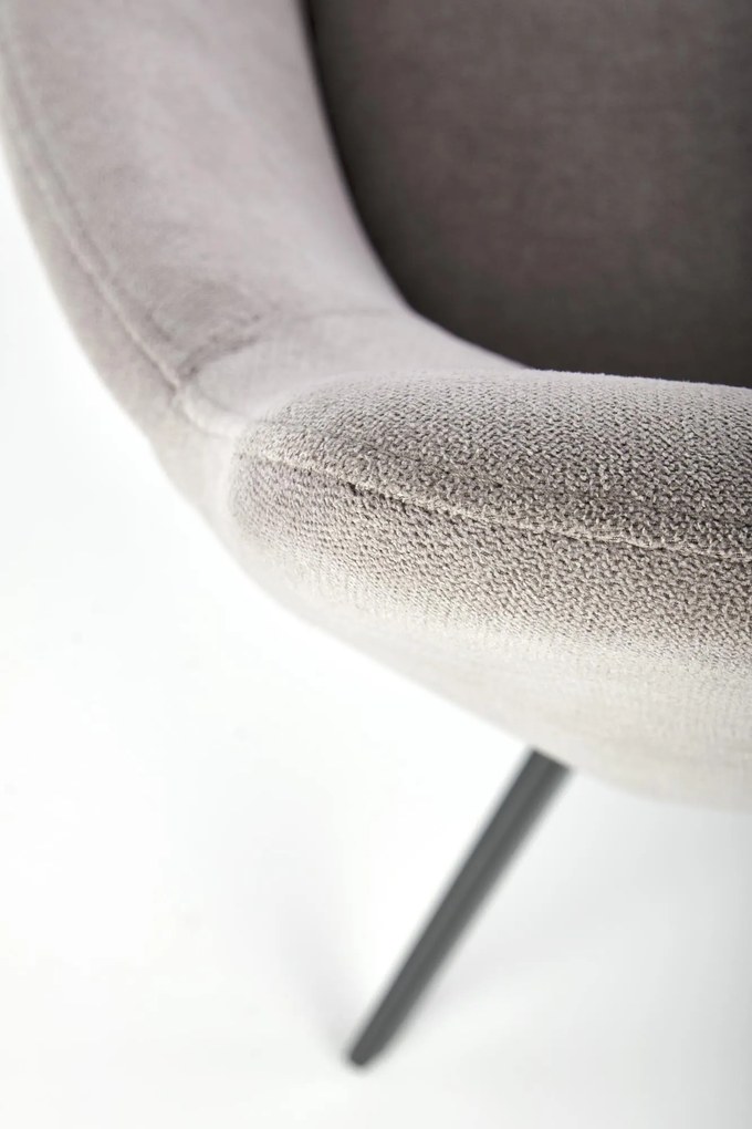 K431 chair color: light grey DIOMMI V-CH-K/431-KR-J.POPIEL