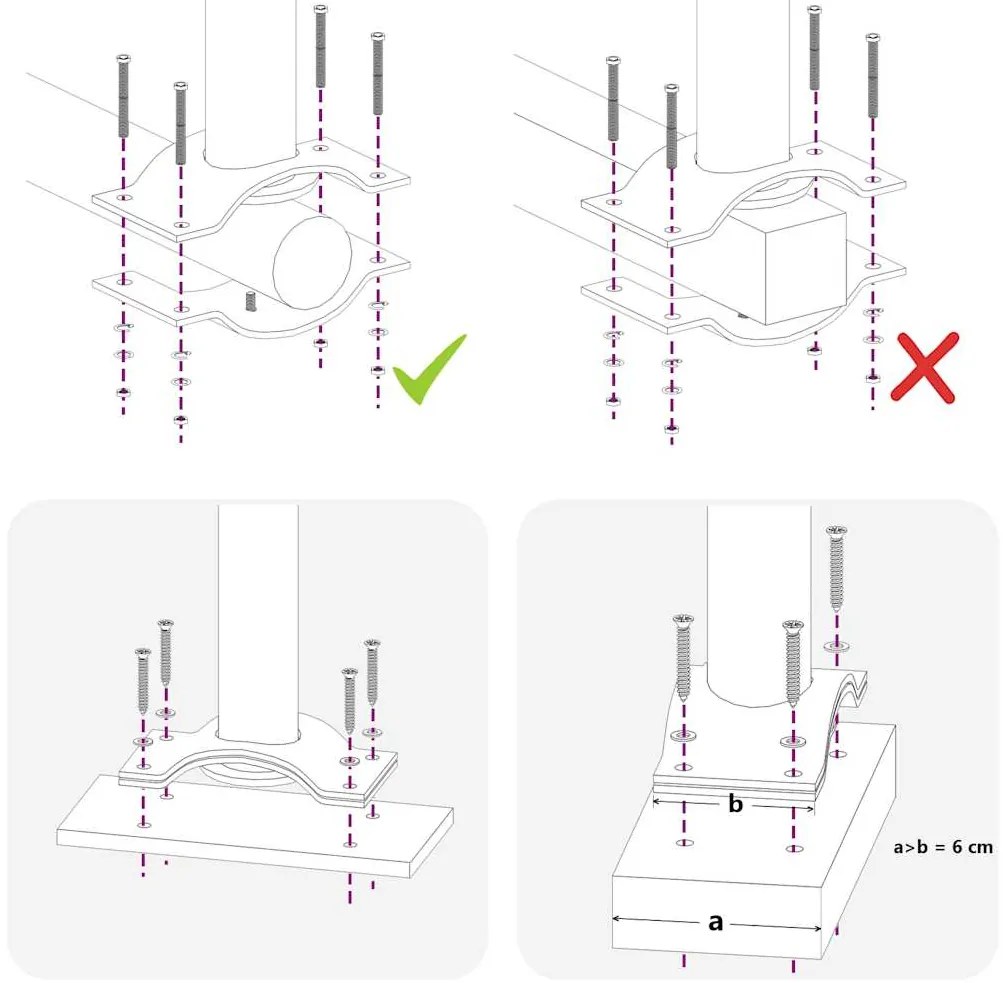 vidaXL Σκίαστρο Πλαϊνό Συρόμενο Βεράντας Μαύρο 80 x 300 εκ.