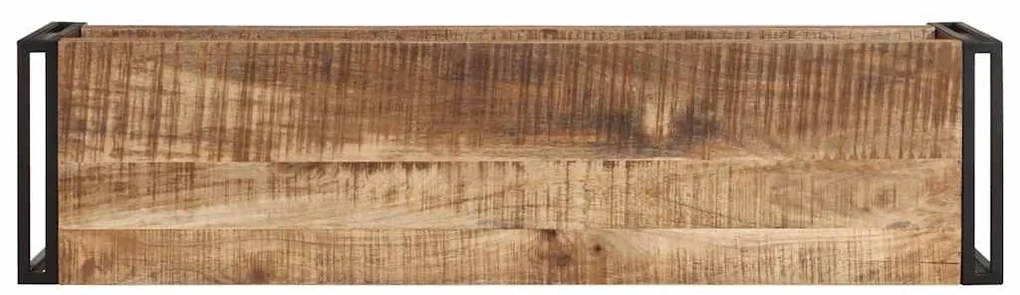 vidaXL Έπιπλο Τηλεόρασης 120 x 30 x 40 εκ. από Ακατέργαστο Ξύλο Μάνγκο