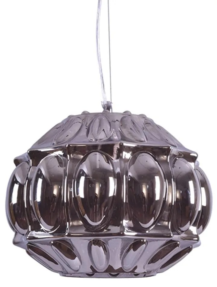 Φωτιστικό Οροφής 77-3745 SE4344-01 Nadia Smoke Glass Homelighting Glass