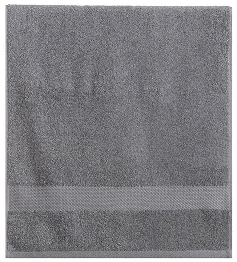 Πετσέτα Delight Grey Nef-Nef Προσώπου 50x90cm 100% Βαμβάκι