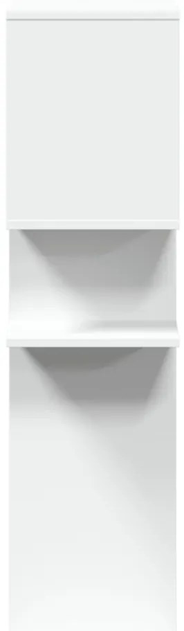 vidaXL Βιβλιοθήκη/Διαχωριστικό Χώρου Λευκό 92x29x112 εκ. Επεξ. Ξύλο