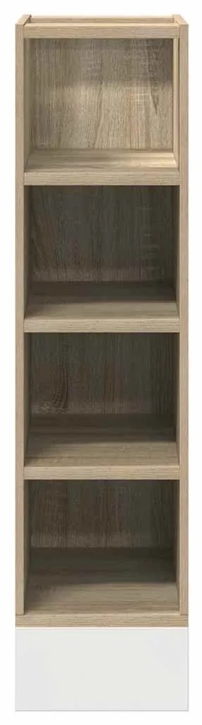 vidaXL Ντουλάπι Δαπέδου Riga Sonoma Δρυς 20x44,5x81,5 εκ. Ξύλο