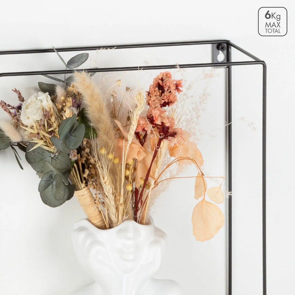 Ράφι παλτών Max Home Σίδερο Ξύλο MDF (4 Μονάδες)