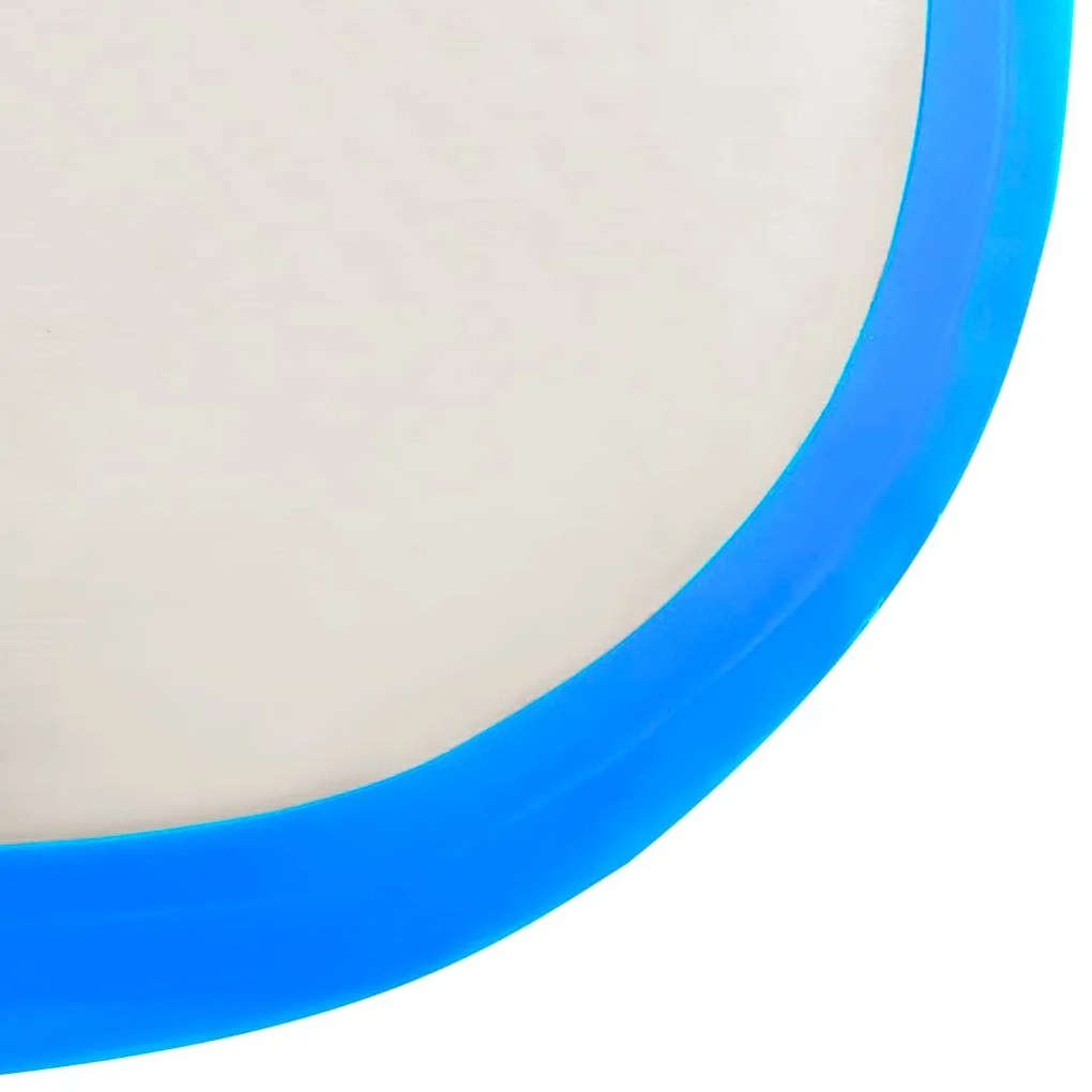 Στρώμα Ενόργανης Φουσκωτό Μπλε 300 x 100 x 15 εκ. PVC με Τρόμπα - Μπλε