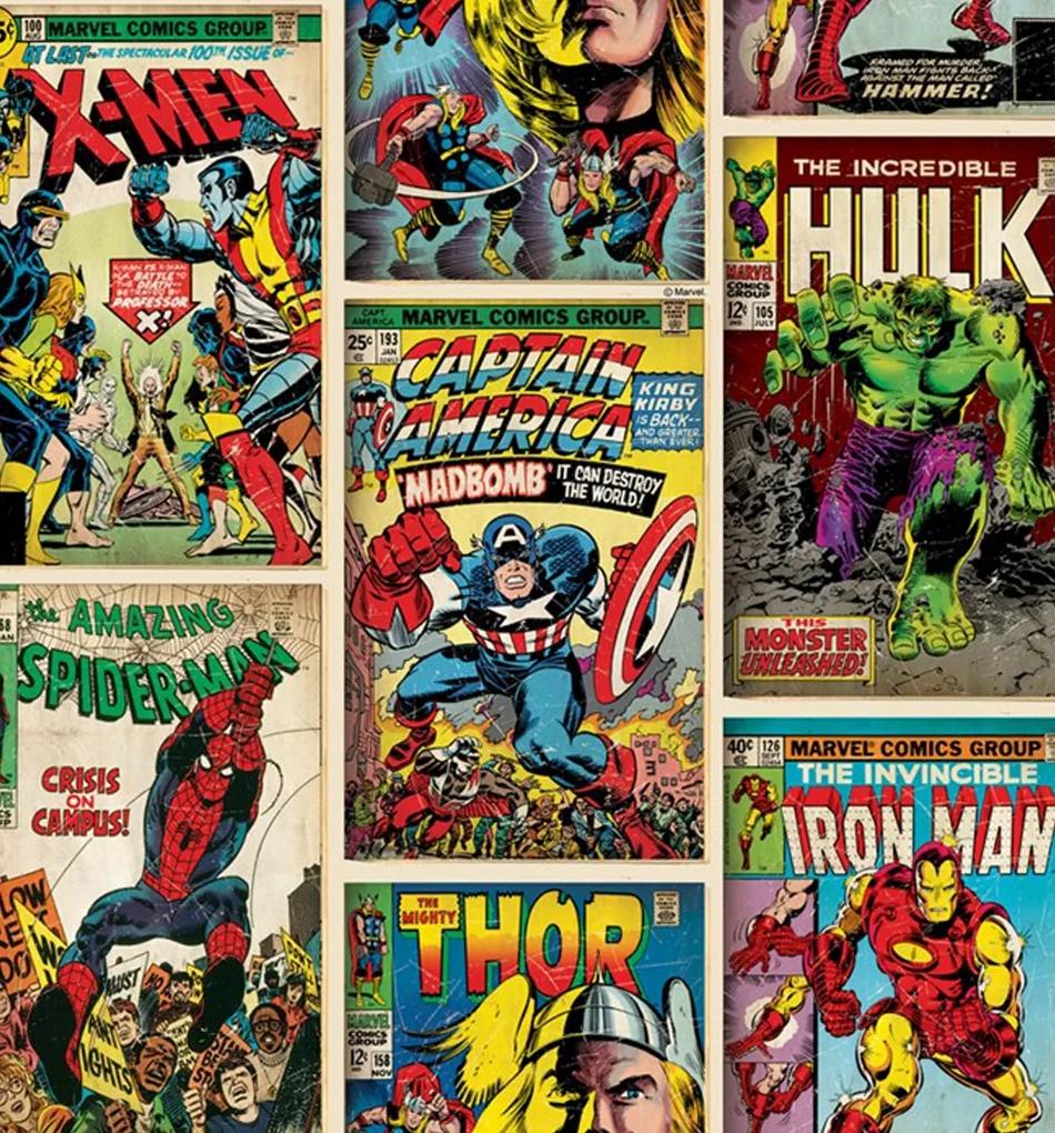 Ταπετσαρία τοίχου Marvel Action Heroes KIDS-70-238