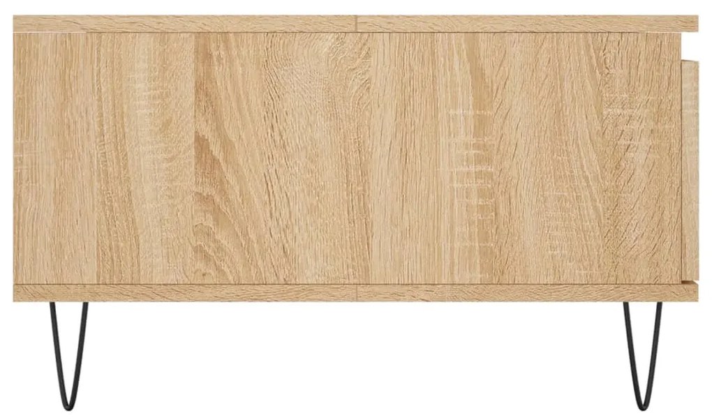 vidaXL Τραπεζάκι Σαλονιού Sonoma Δρυς 90x60x35 εκ. Επεξεργασμένο Ξύλο