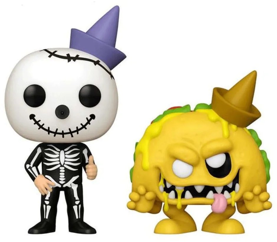 Φιγούρα Δράσης 2-Pack Ad Icons: Jack in the Box - Skeleton Jack  Monster Taco 077526 Multi Funko Pop!