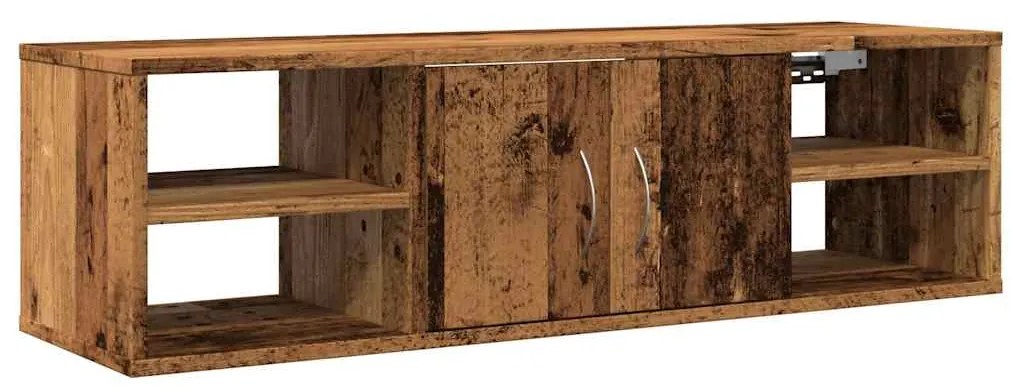 ντουλάπι τοίχου vidaXL Παλιό ξύλο 101x30x29 cm Κατασκευασμένο ξύλο