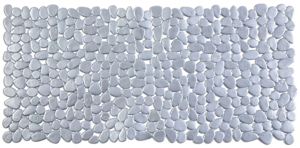Αντιολισθητικό Πατάκι Μπανιέρας Octopus Riverstone 00232.004 Ασημί