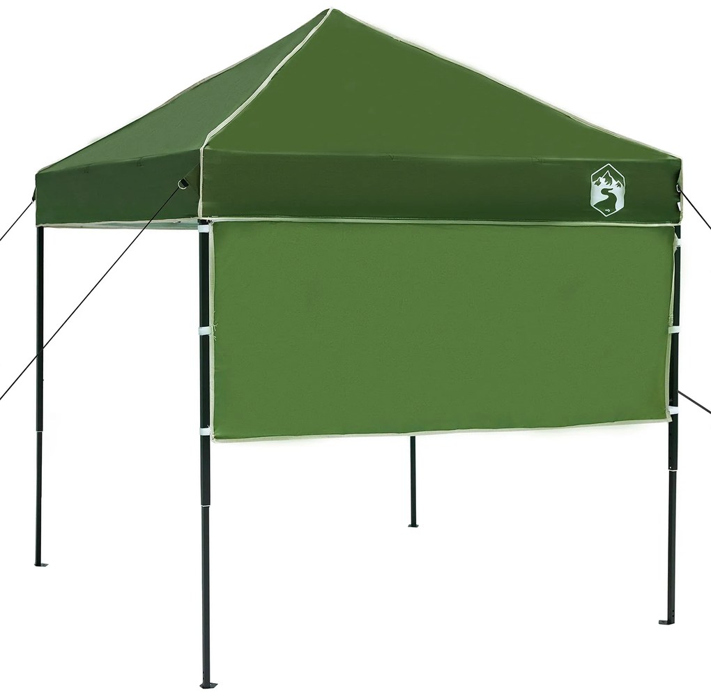 vidaXL Σκηνή Canopy Pop-up Πράσινο 200 x 200 cm ύφασμα