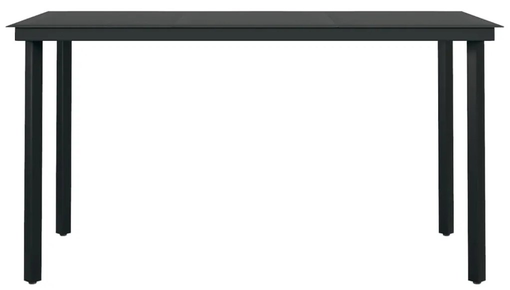 Σετ Τραπεζαρίας Κήπου 5 Τεμαχίων Μαύρο 3099415