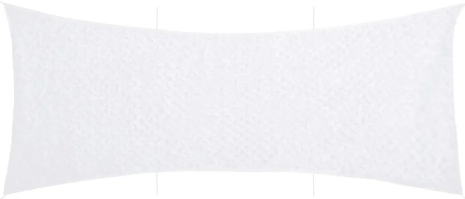 vidaXL Δίχτυ Σκίασης Παραλλαγής Λευκό 627x290 εκ. με Σάκο Αποθήκευσης