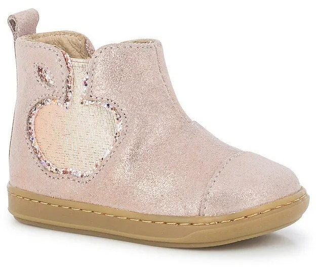 Kids Bouba New Apple Ankle Boots in Suede