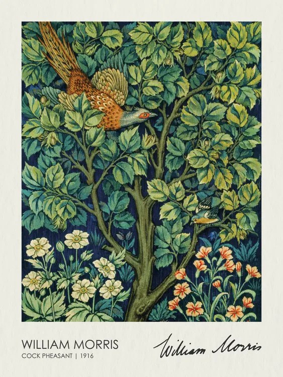 Αναπαραγωγή The Pheasant (1916), William Morris