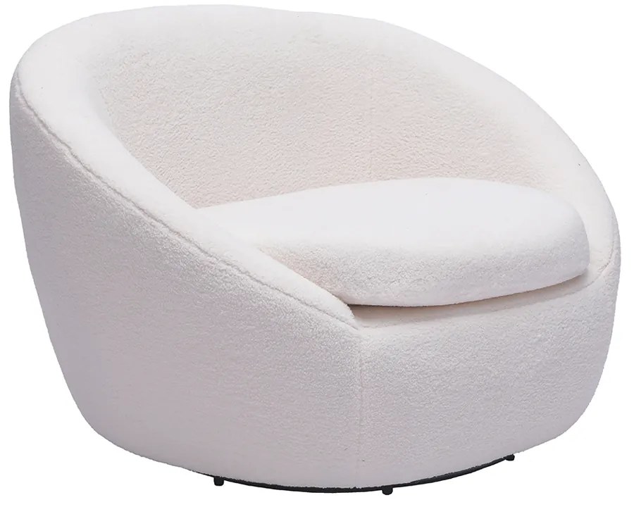 Liberta OVO ΠΟΛΥΘΡΟΝΑ ΠΕΡΙΣΤΡΕΦΟΜΕΝΗ ΛΕΥΚΟ 98x88xH70cm 98x88xH70cm 01-3161