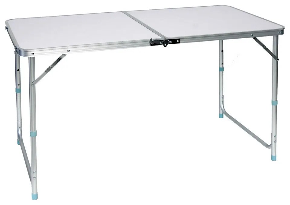 Τραπέζι Camping Βαλίτσα Με Τηλεσκοπικά Πόδια 120x60cm 171-0843