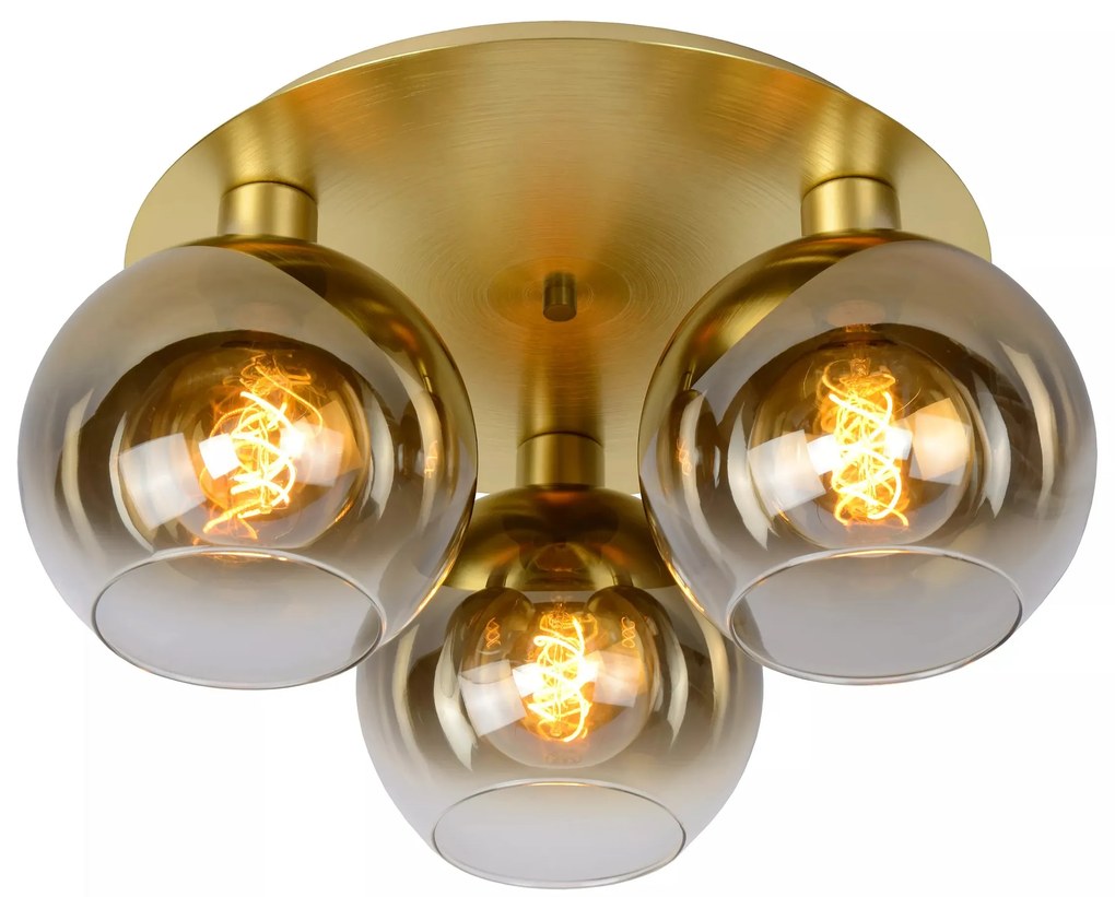 Φωτιστικό Οροφής Lucide 74114-03-02 MARIUS Χρυσό Χρώμα (Gold Coloured)