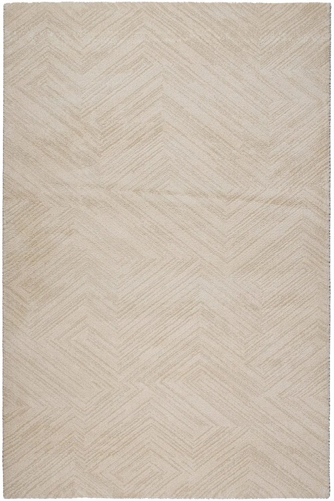 Χαλί Naf Naf Siroc 50811 65 Beige-Cream Βιοκαρπέτ 200X290cm