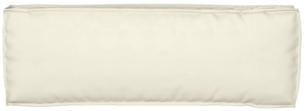 vidaXL Μαξιλάρι Παλαιού Τύπου Κρεμ 120x40x8 εκ. Oxford Fabric