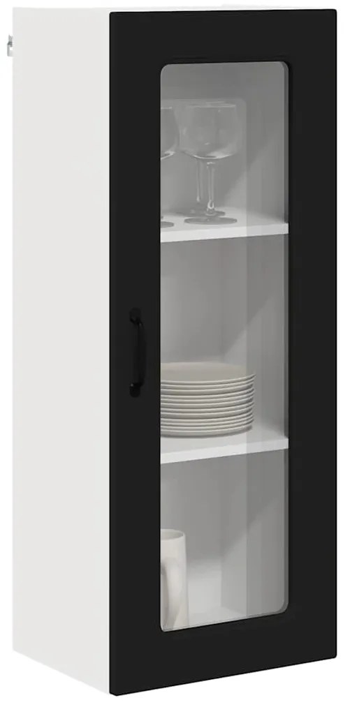 vidaXL Ντουλάπα Κουζίνας με αποθήκευση Kalmar Μαύρο 40 x 31 x 100 εκ.