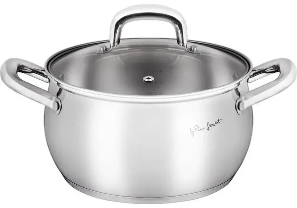 Lamart Κατσαρόλα Με Καπάκι Shape 18cm 2.6lt Από Ανοξείδωτο Ατσάλι LT1159