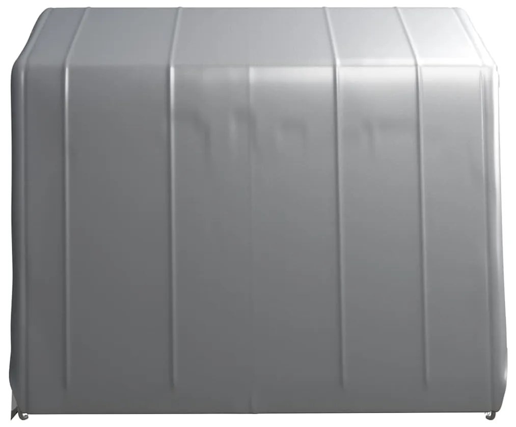 vidaXL Τέντα Αποθήκευσης Γκρι 240 x 240 εκ. από Ατσάλι
