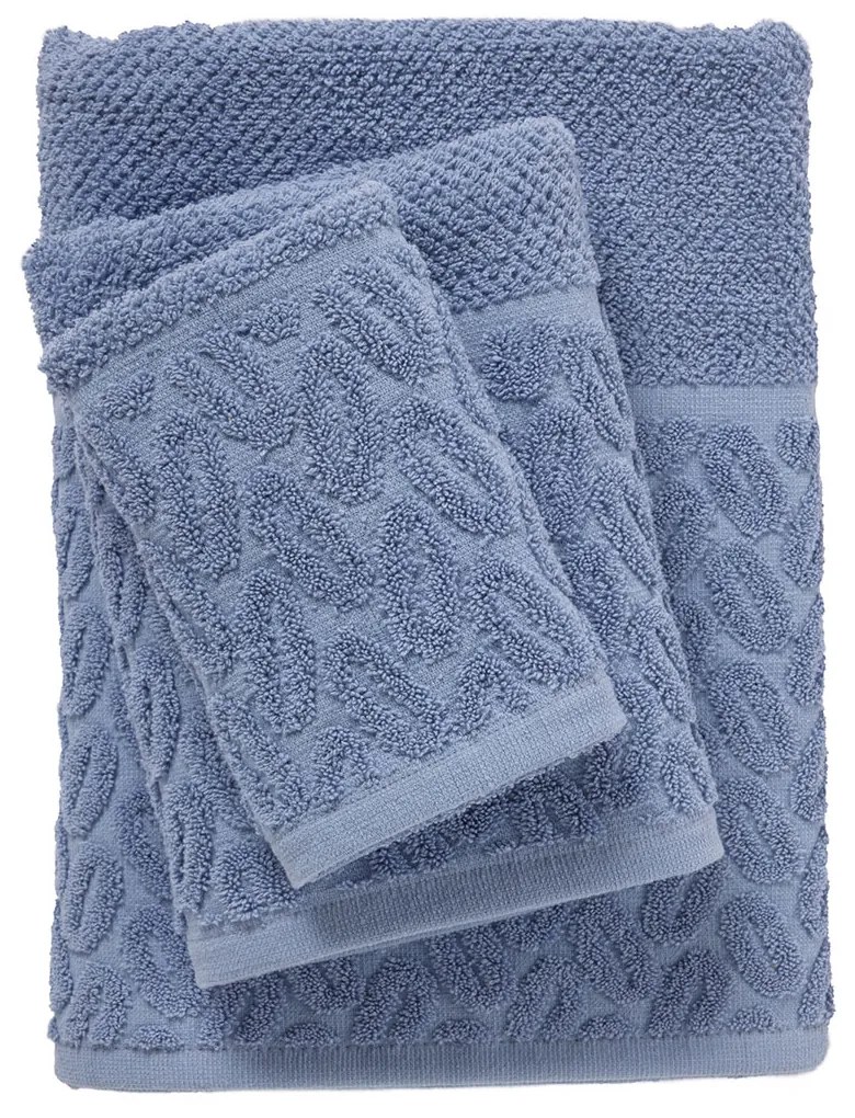 Πετσέτες Μπάνιου (Σετ 3τμχ) Das Home Best Line 0783 Blue 550gsm