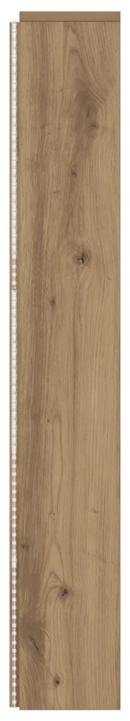 vidaXL Κρεβάτι με Κεφαλάρι artisan δρυς 180 x 17 x 104.5 εκ