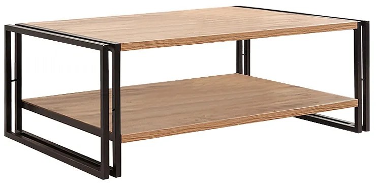 Τραπεζάκι σαλονιού Atlas Megapap χρώμα atlantic pine 110x70x40εκ.