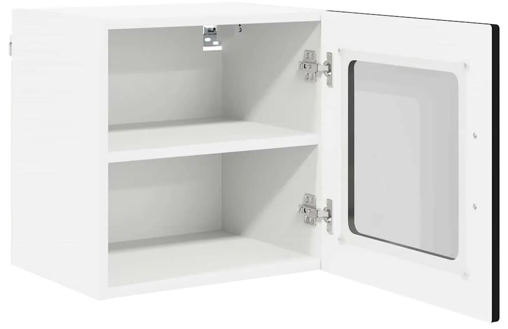 vidaXL Ντουλάπα Κουζίνας Μαύρο 40 x 31 x 40 εκ. Επεξεργασμένο ξύλο