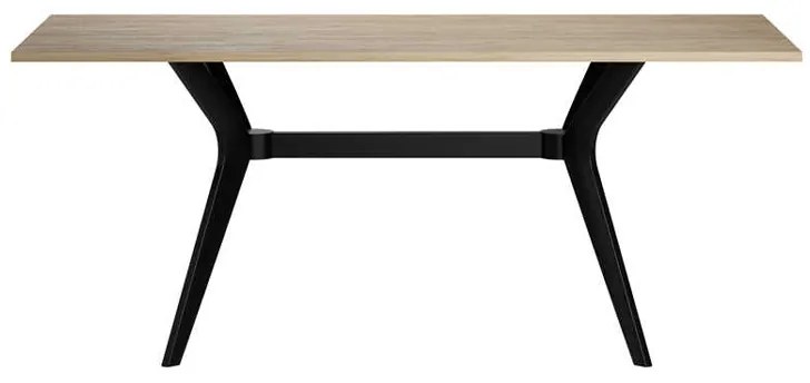 Τραπέζι Luna Megapap χρώμα florida oak 181x90x75εκ.