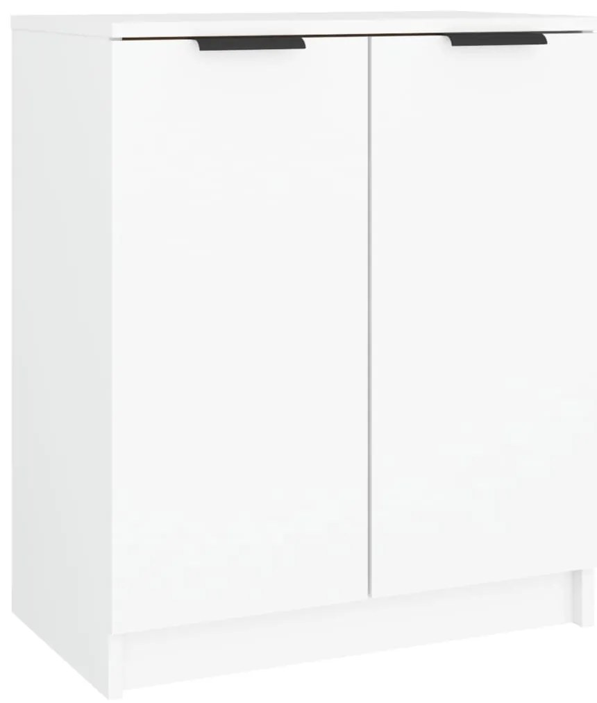 vidaXL Παπουτσοθήκη Λευκή 59 x 35 x 70 εκ. από Επεξεργασμένο Ξύλο