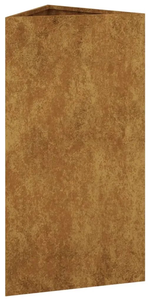 vidaXL Ζαρντινιέρα 40 x 34,5 x 75 εκ. από Ατσάλι Σκληρυθέν στο Αέρα