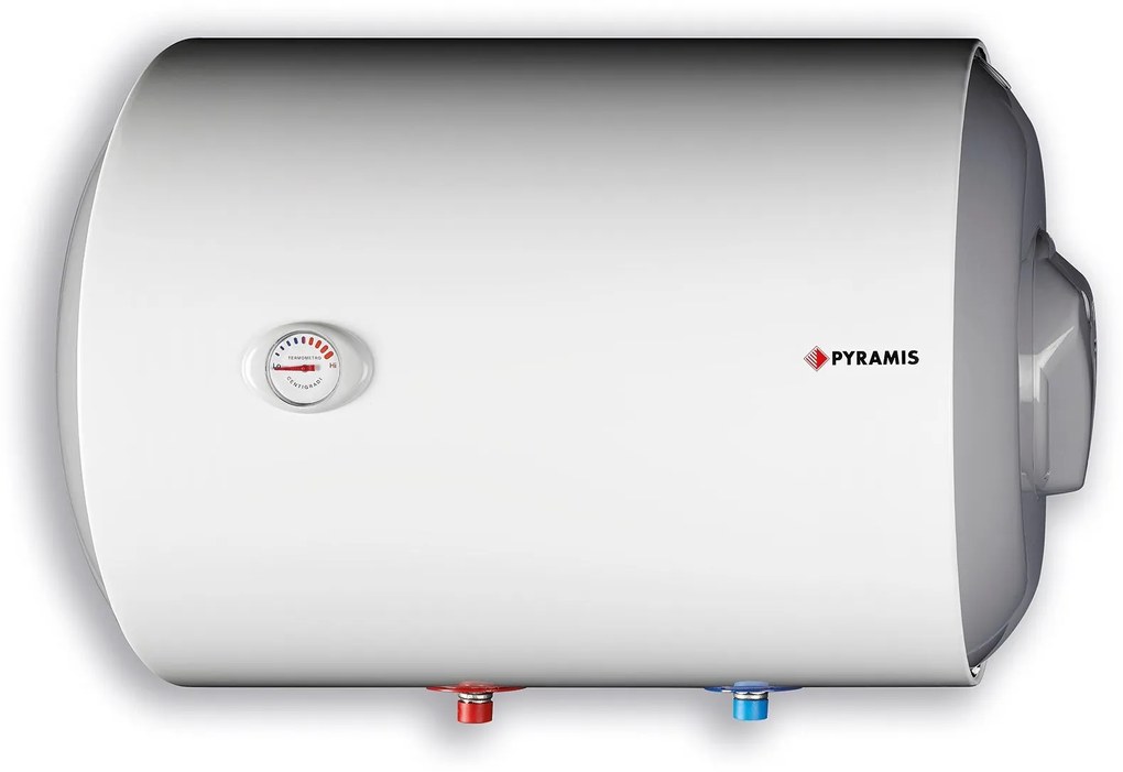 Θερμοσίφωνο Boiler Pyramis 60L-Οριζόντιο δεξί