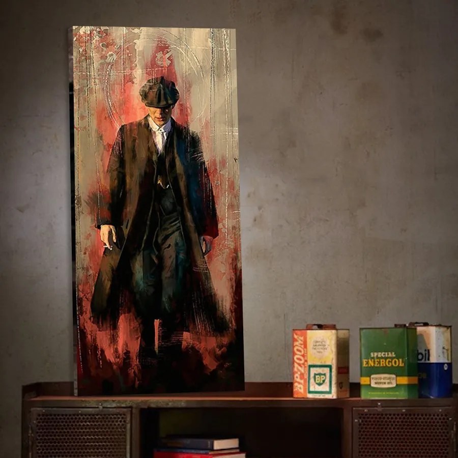 Πίνακας σε καμβά Thomas Shelby KNV1698 65cm x 140cm