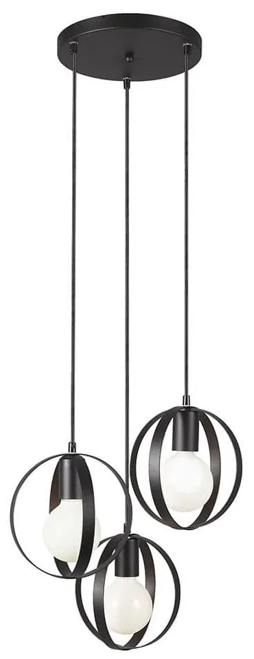Φωτιστικό Οροφής Malou 4233800 Black Viokef Metal