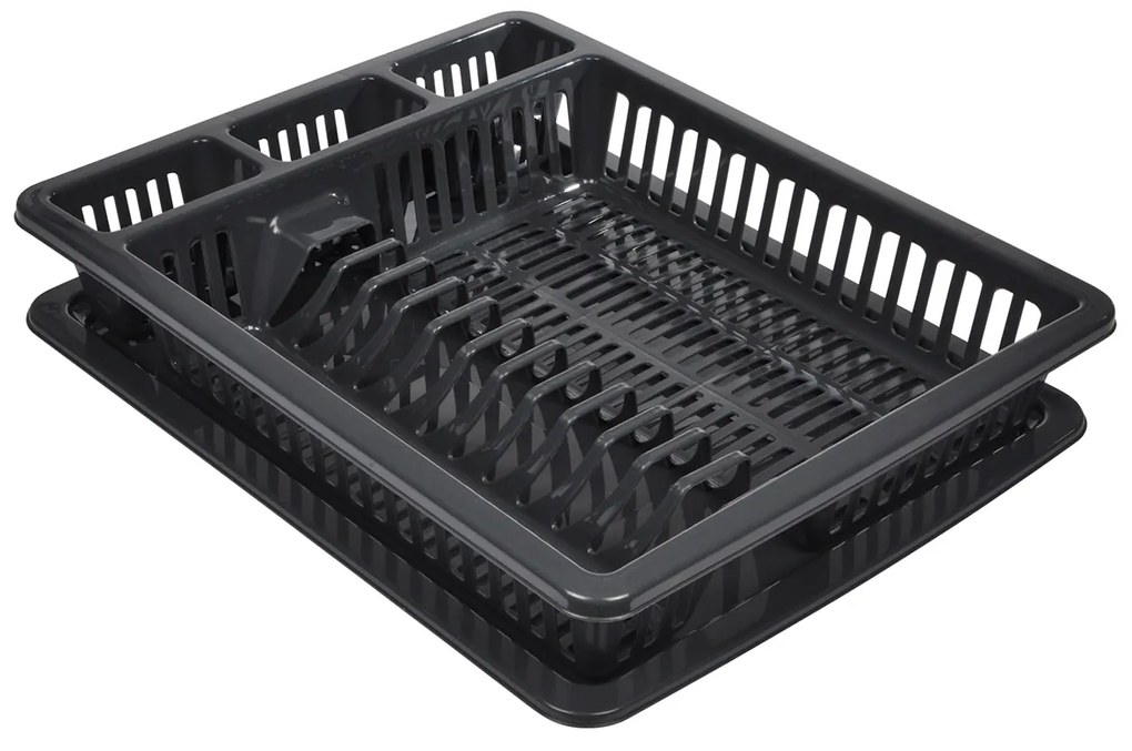 Στραγγιστήρι Πιάτων (45.5x36x7.5) L-C Drainer Anthracite 6PLB643AT