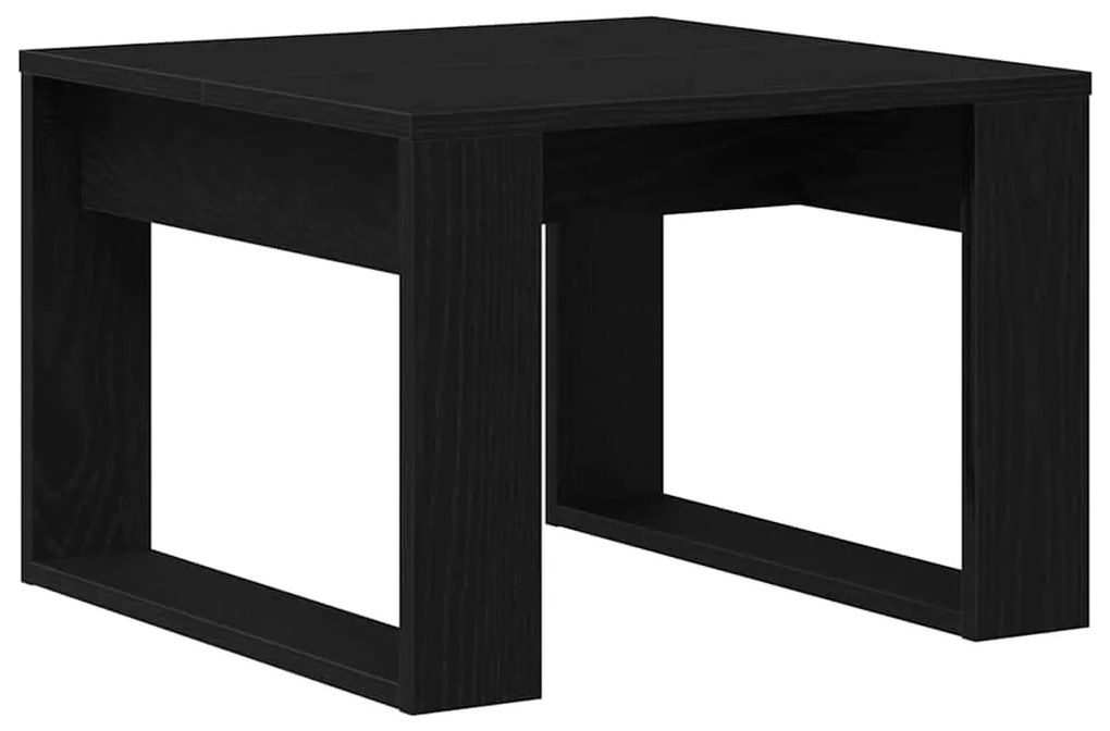 vidaXL Τραπεζάκι σαλονιού Μαύρη δρυς 50 x 50 x 35 cm