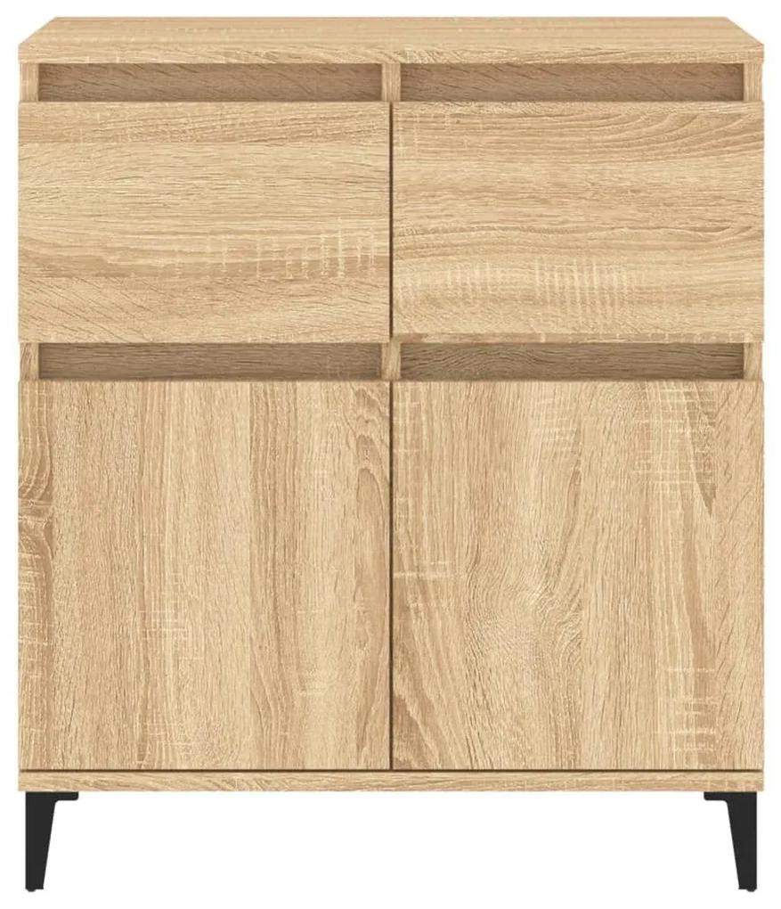 Συρταριέρα Sonoma Δρυς 60x35x70 εκ. Επεξεργασμένο Ξύλο - Καφέ