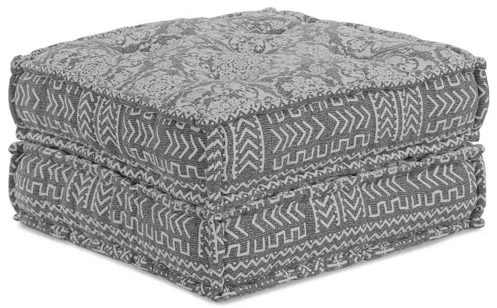 vidaXL Μαξιλάρι 2 pcs Ανοιχτό γκρι 70 x 70 x 36 εκ Πολυεστέρας