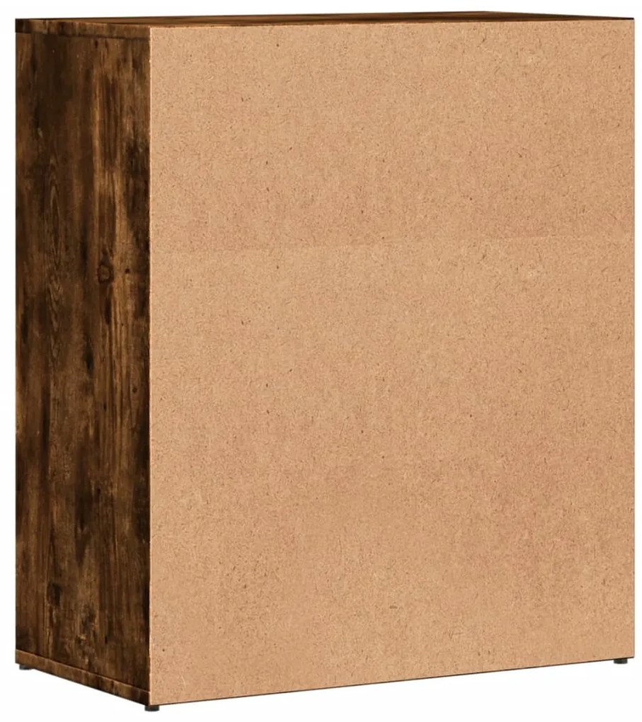 vidaXL Βοηθητικό Ντουλάπι Καπνιστή Δρυς 60x31x70εκ. Επεξεργασμένο Ξύλο